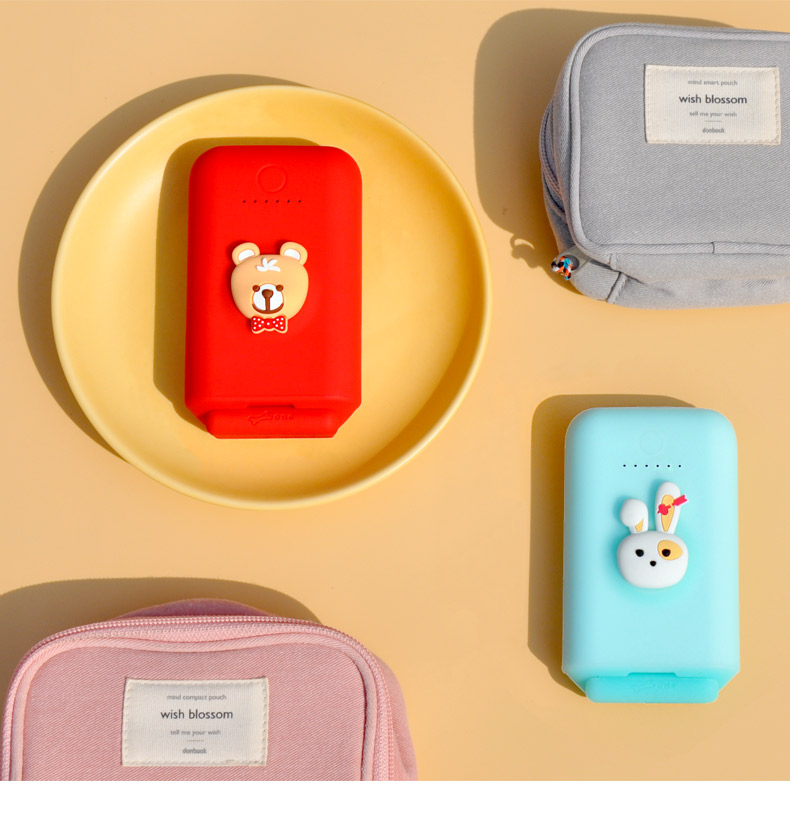 Xương Bubble của Apple Huawei điện thoại di động 10050mAh kép USB 7 Cartoon giữ điện thoại Bảo rechargeyour nhanh - Ngân hàng điện thoại di động sạc dự phòng iphone 12