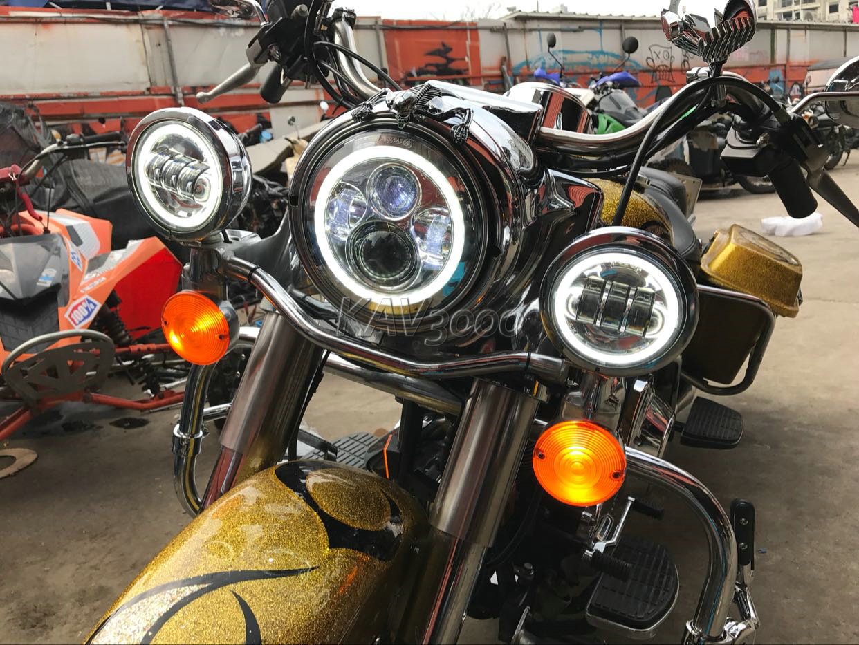Фара Road King Harley