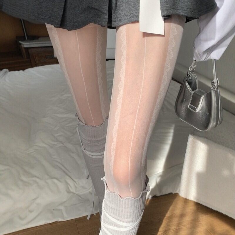 A Little Spicy, Not Sure, Take a Look Again! Stockings + Ballet-Style Sock Covers, My Son Absolutely Fell in Love with Them!
