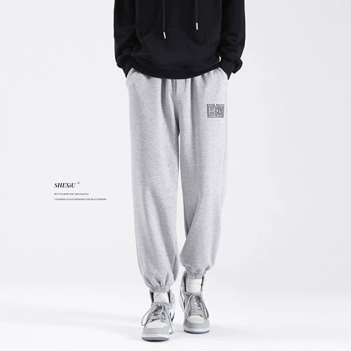 Мужские удерживающие тепло штаны, демисезонные повседневные брюки, 2024 года, оверсайз, в американском стиле