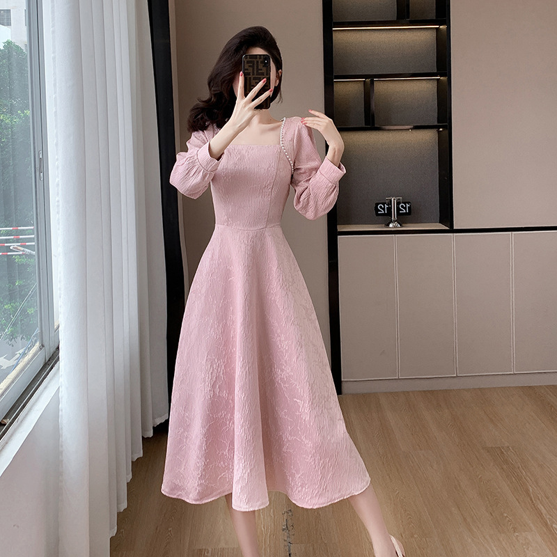 24 Autumn Fashion Square Neck Nursing Dress Tea Break French Style First Love Long Dress High-End Postpartum Outing Nursing Outfit 24 Autumn Fashion Square Neck Nursing Dress Tea Break French Style First Love Long Dress High-End Postpartum Outing Nursing Outfit