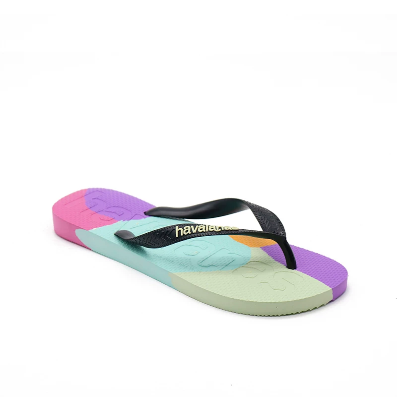 T М банды Havaianas нескользящие лыжные тапочки для мужчин и женщин, пляжная обувь, шлепанцы