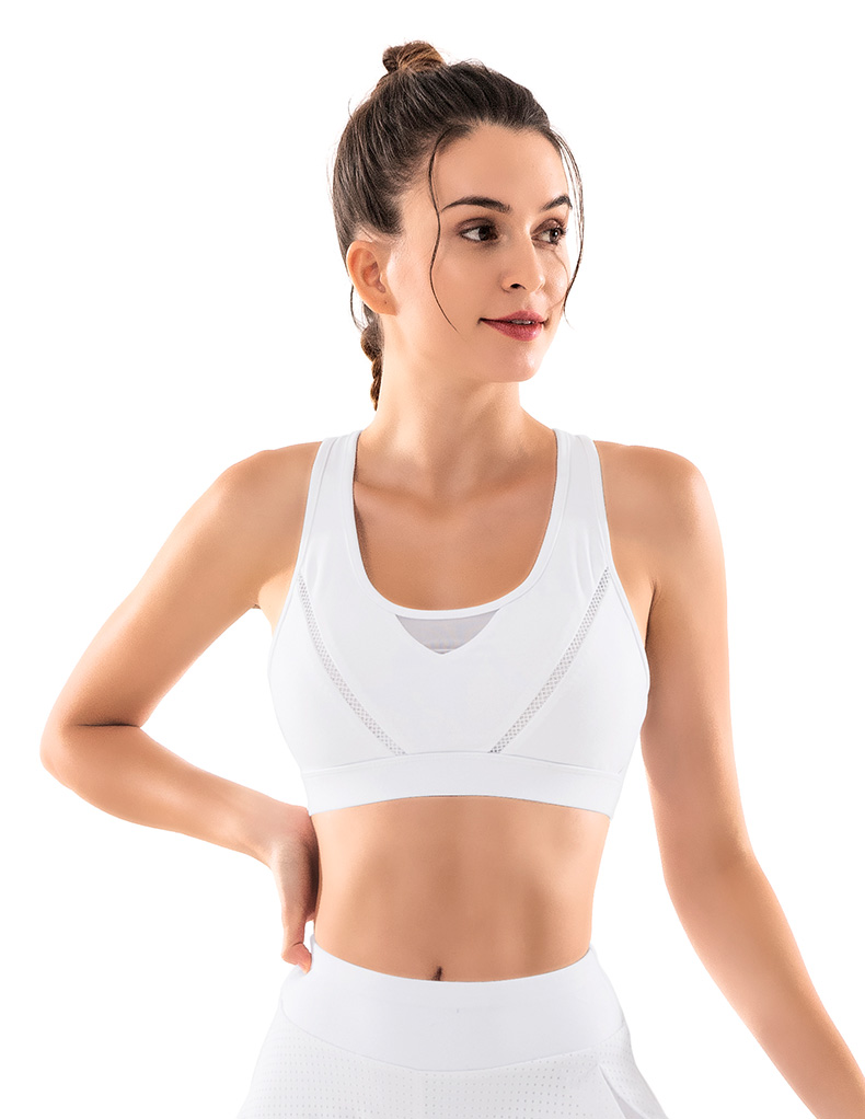 Áo ngực thể thao chống sốc làm đẹp trở lại tập hợp phong cách vest khô nhanh tập thể dục yoga điều chỉnh chuyên nghiệp chạy đồ lót - Đồ lót thể thao quần áo tập yoga