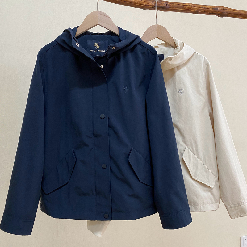 Women's Hooded Jacket Paul Peter Genuine Spring New Casual Versatile Commuter Jacket Skfaj00621/22