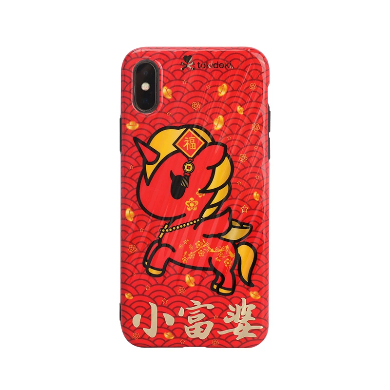 Чехол для мобильного телефона для Apple iPhone 11/11 Pro/X/Xs Max модели Tokidoki Taoqi Duoqi китайская