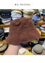Sandwich ORIGINAL2020 autumn new hair side washout cotton linen bell type fisherman hat Han version with a small pelvic hat