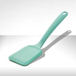 Silicone shovel, non -stick pot special kitchen utensil pot, shovel baking kitchen, long handle stir -fried dishes, high temperature, high temperature baby