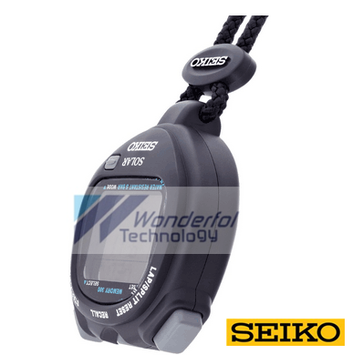 SVAE101 track and field running SEIKO electronic secondwatch S056 Japanese original import movement