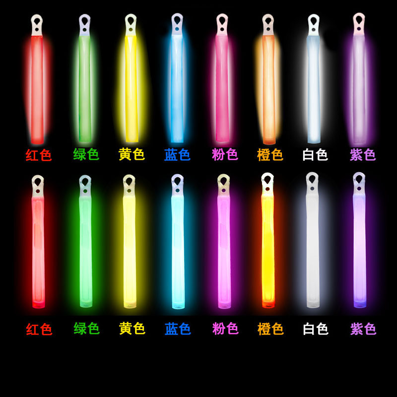 Sharp light, industry fire red lotus, bright fluorescent stick, glow stick, wota art, call support stick, big flash