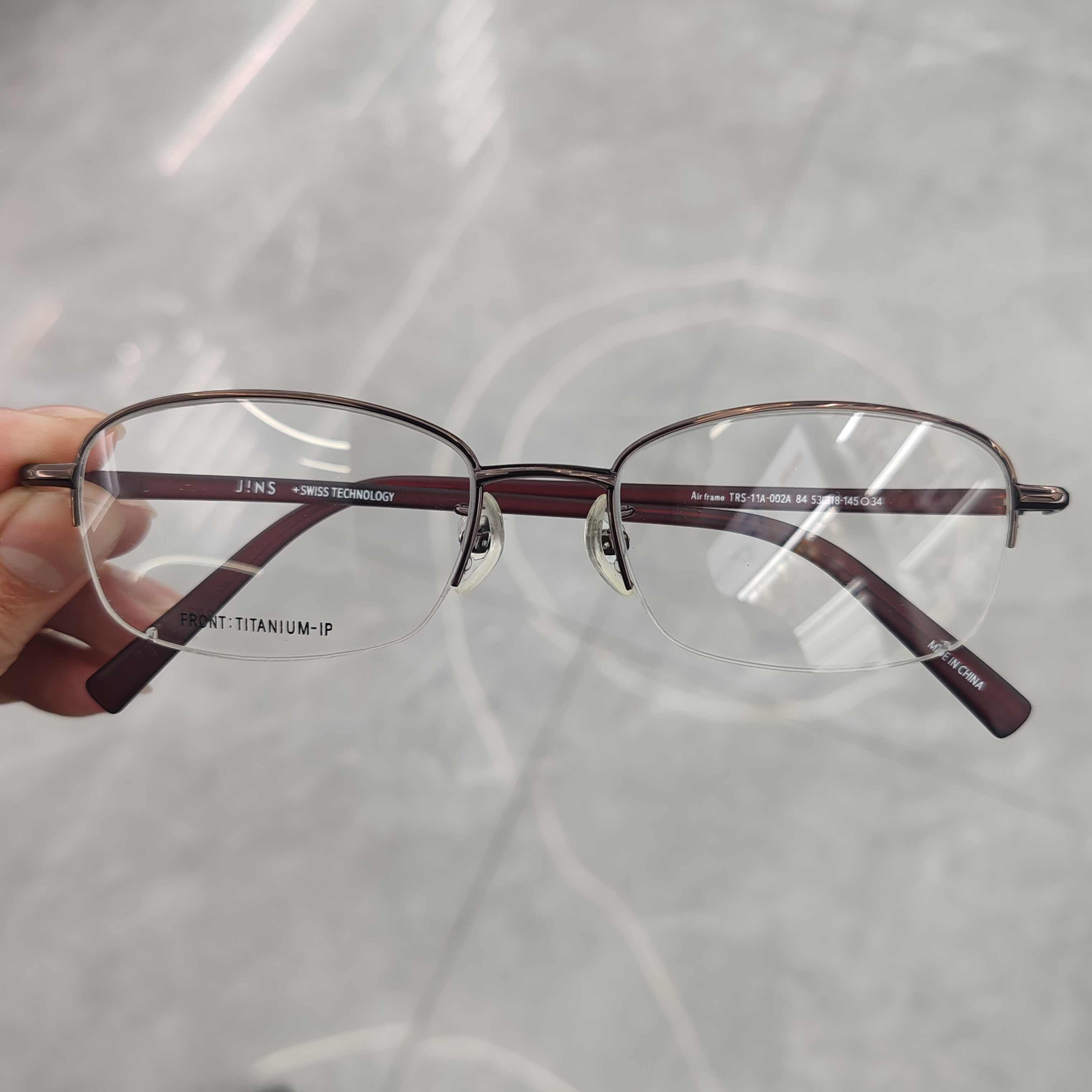 JINS MTF-16A-281 CLASSIC -All Titanium MTF-16A-281 公式通販