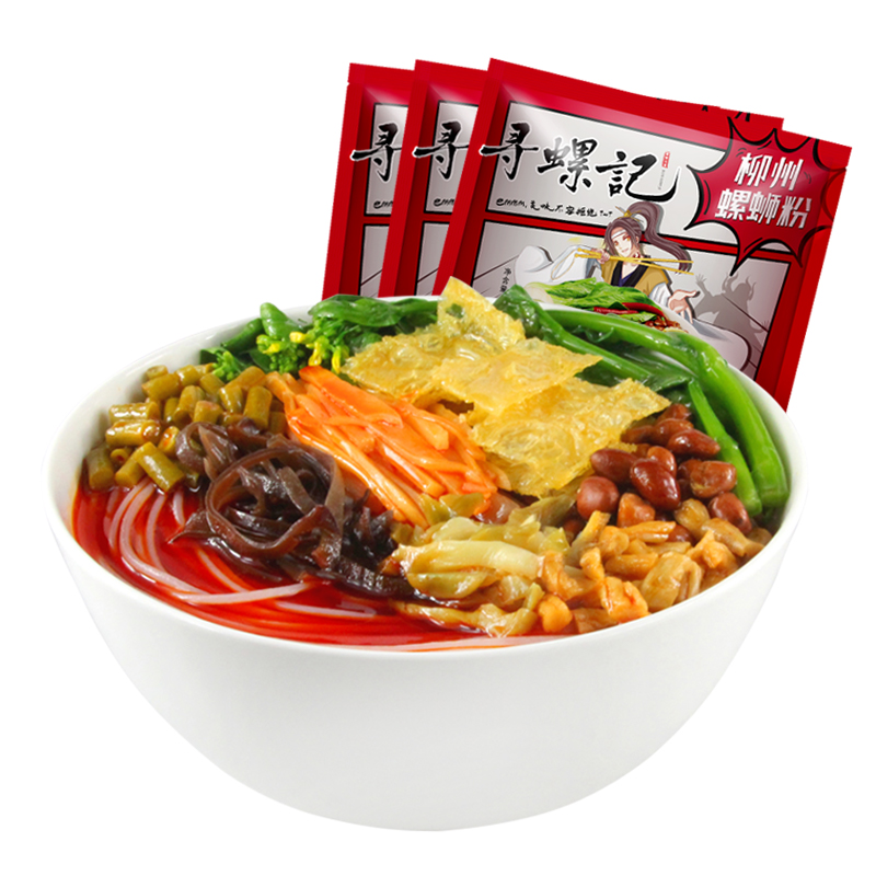 【寻螺记】正宗柳州螺蛳粉320g*3袋
