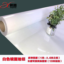 Wedding mirror carpet Wedding stage Catwalk Mirror panel Mirror paper Wedding scene decoration Non-slip white mirror