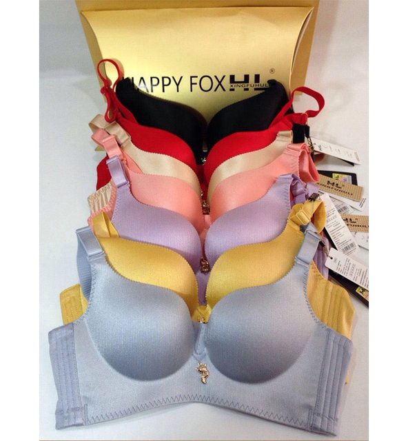 Happy Fox Authentic 07/08 Summer Bra Push-Up Wireless Underwear Sexy Luxury Bra