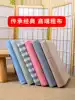 Feiyan Beach high-end high-end pure color cotton rough cloth bed single piece three-piece set thickened encrypted homespun summer
