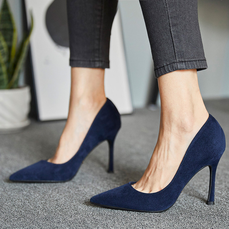 Givenivan French elegance~2021 new tip high-height sexy occupation OL commuter shallow and 8cm