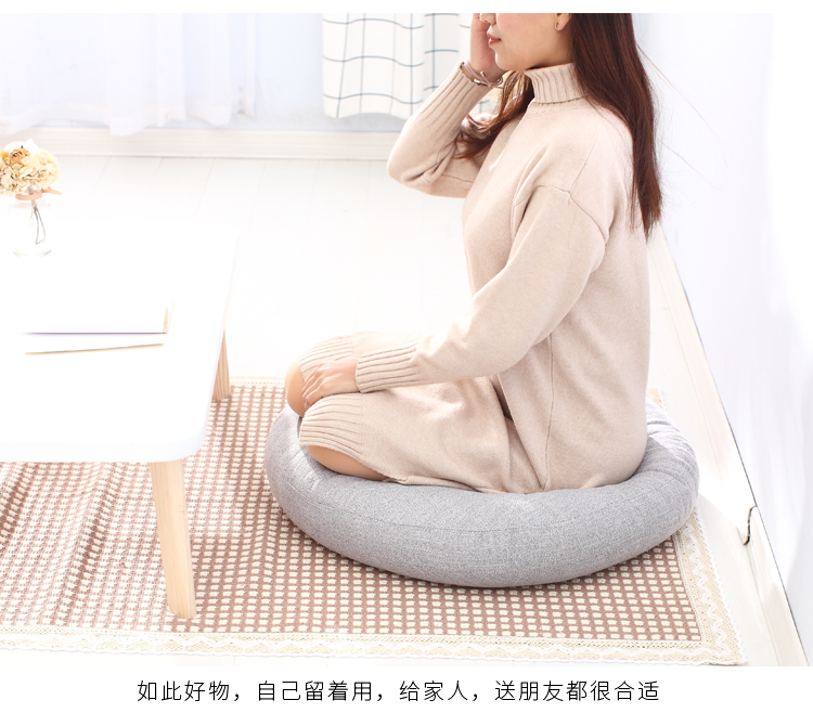 Tấm đệm nệm đệm tròn lớn vải sàn thiền Nhật Bản ban công cửa sổ đệm - Ghế đệm / đệm Sofa thảm trải ghế gỗ đẹp
