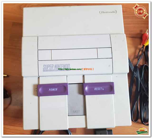 Nintendo original SFC console Super Nintendo game console US version SNES with original handle