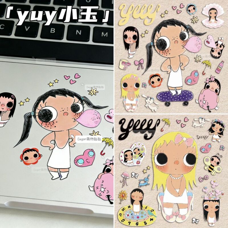 Popular Cute Little Jade Yuy Creative Stickers Cartoon High-Value DIY Phone Case Tablet Planner Phone Stickers Popular Cute Little Jade Yuy Creative Stickers Cartoon High-Value DIY Phone Case Tablet Planner Phone Stickers