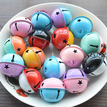 Candy Bicolor Baking Varnish Metal Large Bell Peppers Colorful Five Star Key Buttons Pet Bell Clang Festival Dress BELL
