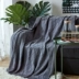 Cotton Đan Chăn Văn phòng Ăn trưa Nghỉ giải lao Chăn nhỏ Bông giản dị Chăn Chăn Sofa Khăn choàng Điều hòa không khí Khuyến mãi - Ném / Chăn chăn lông cừu giá bao nhiều Ném / Chăn