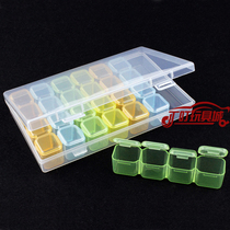 Homemade Tamiya 4WD modification accessories Screws Aluminum tube bearing gasket Nut storage box Parts box Tool box