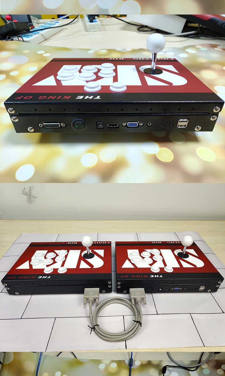 Beibeijia mới kho báu ánh trăng nhà 3D HD chiến đấu trò chơi điện tử máy chơi game tất cả kim loại máy tính để bàn lớn gấp đôi hoạt động rocker Pandora - Kiểm soát trò chơi tay cầm xbox one