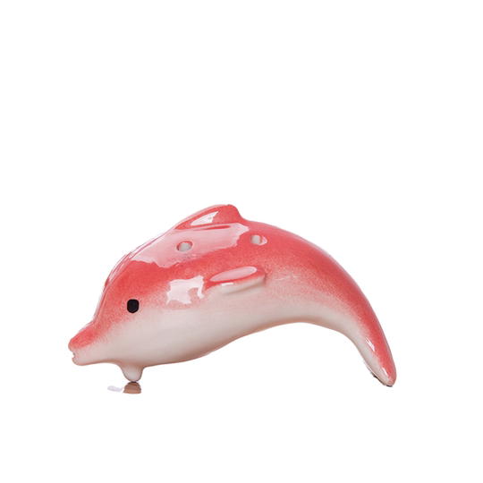 陶笛六孔初学入门中音C调大鱼海豚6孔瓷笛陶埙吹乐器儿童学生演奏