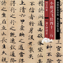 Tang Zhong Shaojing Xiao Li Feijing forty-three lines original high-definition Chinese calligraphy and painting replica SF163