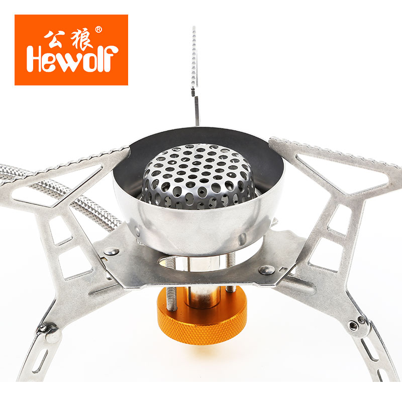 Outdoor Split Gas Stove Stove Windproof Portable Picnic Stove Picnic Stove Camping Equipment