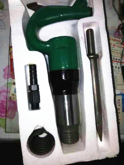 C6 Gas Shovel Pick Drill Pick Head C4 Wind Shovel Wind Pick Air Pick Clear Sand Industrial Grade Gas Shovel Spring Accessories 17 5mm