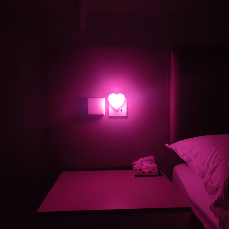 Bedroom Mood Atmosphere Lamp, Bedside Sleep Lamp, Romantic Couple Atmosphere Lamp for Couples, Pink Eye-Protecting Night Light