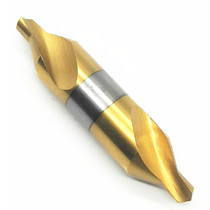 Fine Sound A Type Center Drilling Full Grinding Spiral Inclined Groove Plated Titanium With Cobalt Center Drilling Positioning Drills New Mark Center Drill