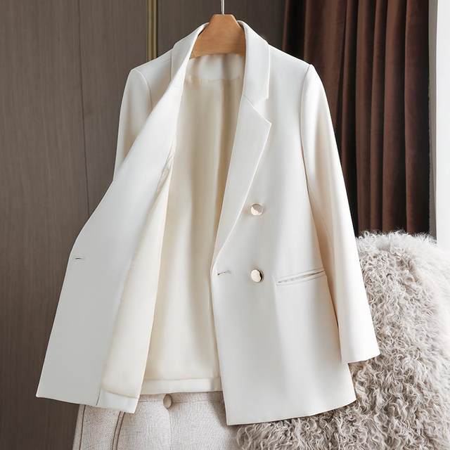 Brand blazer women's spring new Korean version design sense niche high-end fried street casual small suit jacket