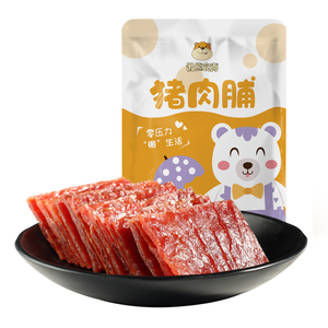 懒熊食尚靖江猪肉脯100g*3袋