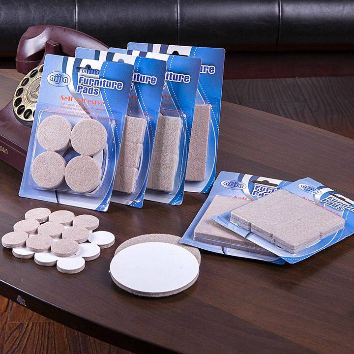 Thickened felt self-adhesive floor protection table and chairs Mat Furniture Feet cushion furniture Stool Chair Silenced Mat Sofa Cushion