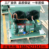 New Hangzhou Bezer 3 horse compressor 4YD-3 2 air-cooled unit cold storage outdoor unit refrigeration equipment 3HP