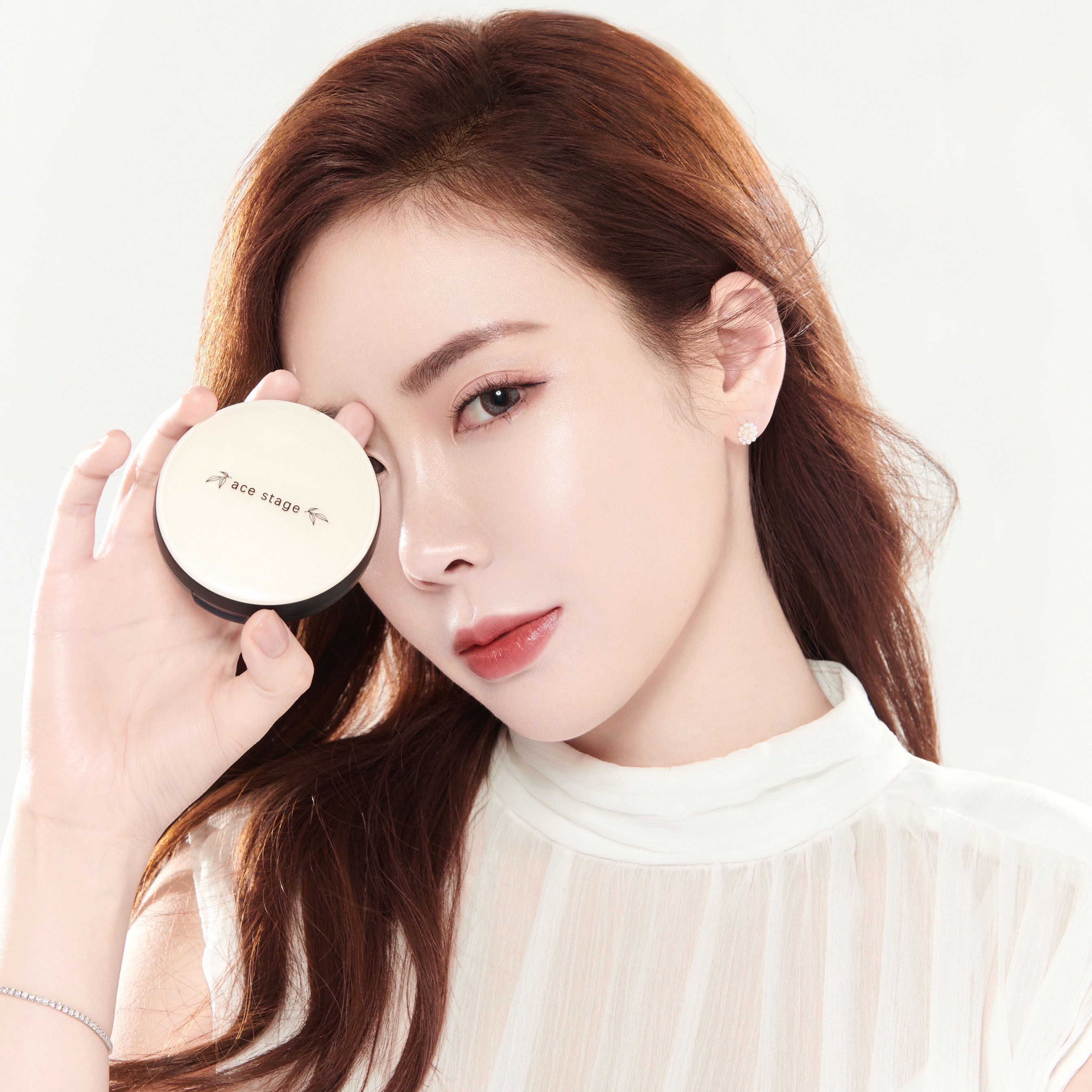 Korean Old Board Lady ACE O ' Neh Renace Stage Flawless Air Cream Goddess Water Moisturizing to Cover Skin