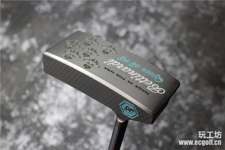 【二手】BETTINARDI 贝特纳蒂 QB6 左手 高尔夫推杆 美国高级玩家定制球杆品牌