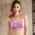Thể thao chống sốc chạy bộ đồ lót nữ kích thước lớn thu thập vẻ đẹp thoáng khí kiểu vest hàng đầu mà không có vành yoga tập thể dục áo tập gym nữ Đồ lót thể thao
