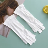 Шелковые перчатки, тонкий весенний летний шелковый комплект, нескользящий крем для рук для ухода за кожей, на каждый день, без пальцев, защита от солнца