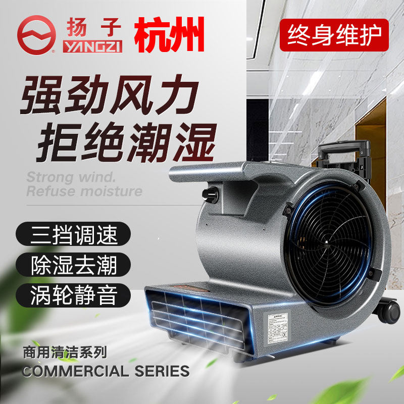YZ-CF1 Yangtze high-power floor blower Hotel commercial carpet floor floor drying dehumidification hair dryer