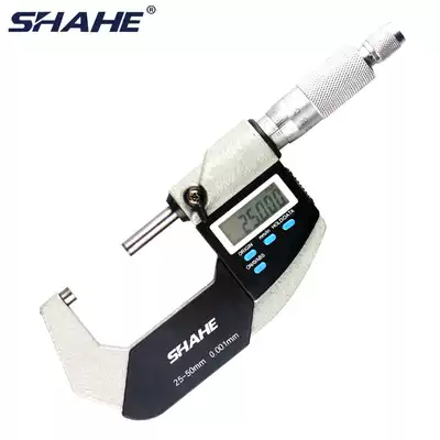 Sanhe waterproof digital display micrometer 0-25mm electronic outer diameter micrometer 0 001 centile card spiral micrometer