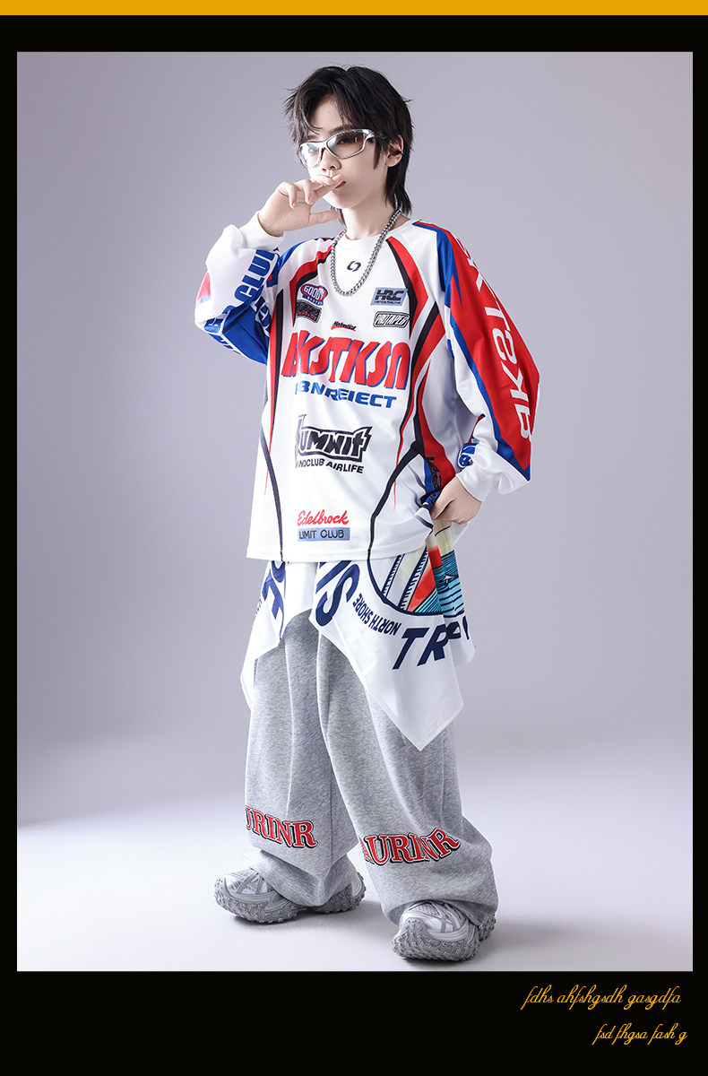 Children's Hip-Hop Performance Costumes, Hip-Hop Boys' Performance Outfits, Hip-Hop Drum Set Girls' Cool and Trendy Autumn Dance Costumes — 17
