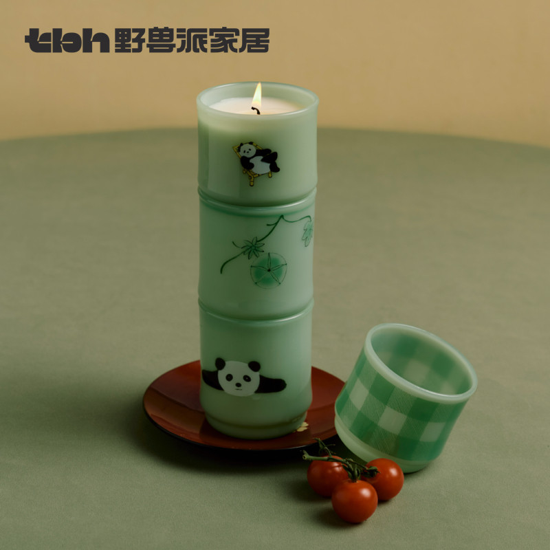 tbh wild beasts home pandas Bang Bang's Boom Series Tea Cup Scented candle Home Scented Scents SCENTED Scented Gifts-Taobao