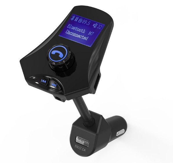 M7 on-board wireless Bluetooth hands-free smart phone music on-board MP3U disc TF card car on-board charger