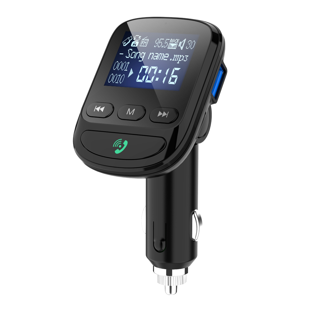 Vehicle MP3 player multi - functional Bluetooth 5 0 receiver Music U - disk FM radio on - board fast charger