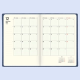 [Специальная скидка 30%] Квадратный ежемесячный журнал MARKS 2023 формата B6 с обложкой для горячего тиснения с изображением милых животных. Квадратная бумага OK Fools размером 2 мм, адаптированная для ручек и не легко проступающая через KLEID.