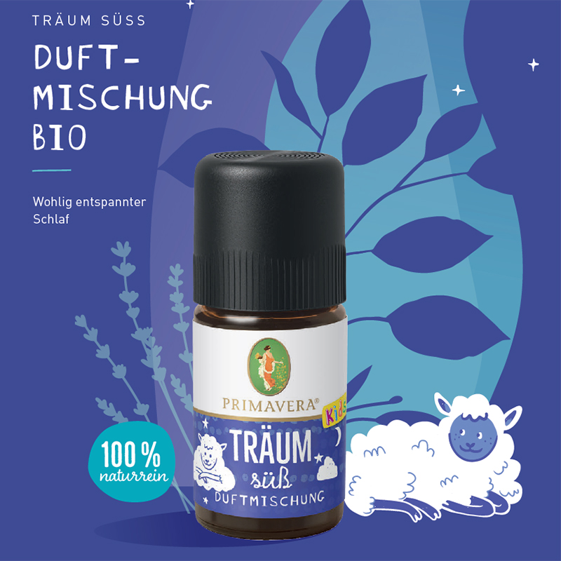 Children calm sleep organic compound aroma oil 5ML Le Li ethnic German PRIMAVERA imports