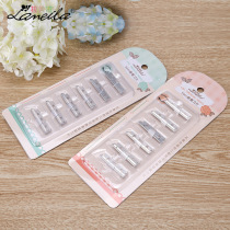 Lameira eyebrow knife blade stainless steel professional eyebrow shaving eyebrow 6-piece durable beauty makeup