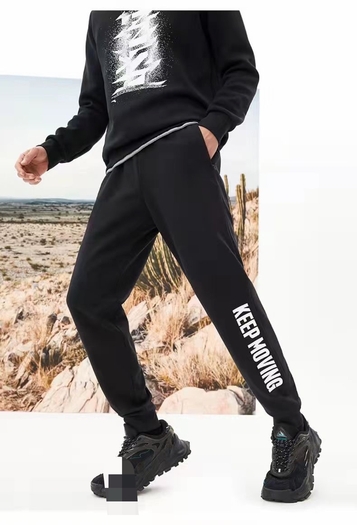 Anmen's athletic pants are suitable for men who are not tall and slightly fat